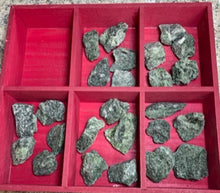 Load image into Gallery viewer, Diopside Rough Raw Crystal Green each