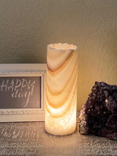 Load image into Gallery viewer, Onyx Lamp-Round