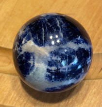 Load image into Gallery viewer, Sodalite Sphere Polished