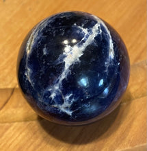 Load image into Gallery viewer, Sodalite Sphere Polished