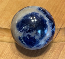 Load image into Gallery viewer, Sodalite Sphere Polished