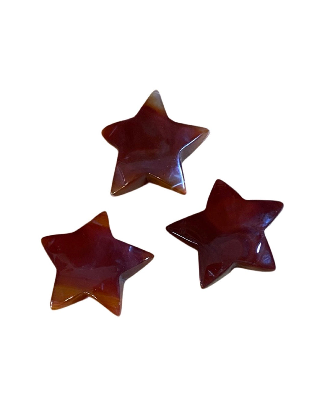 Carnelian Star Polished